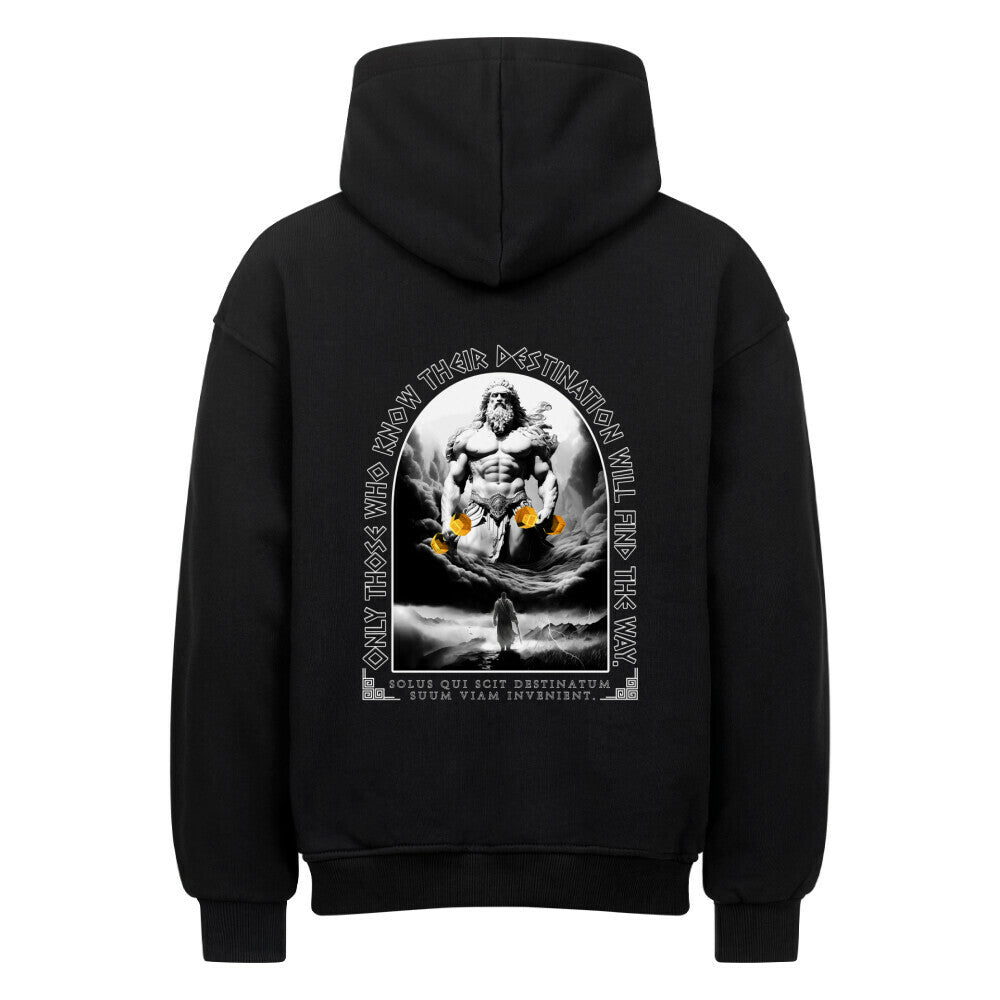 AtlasWear Destination oversized gym hoodie back print